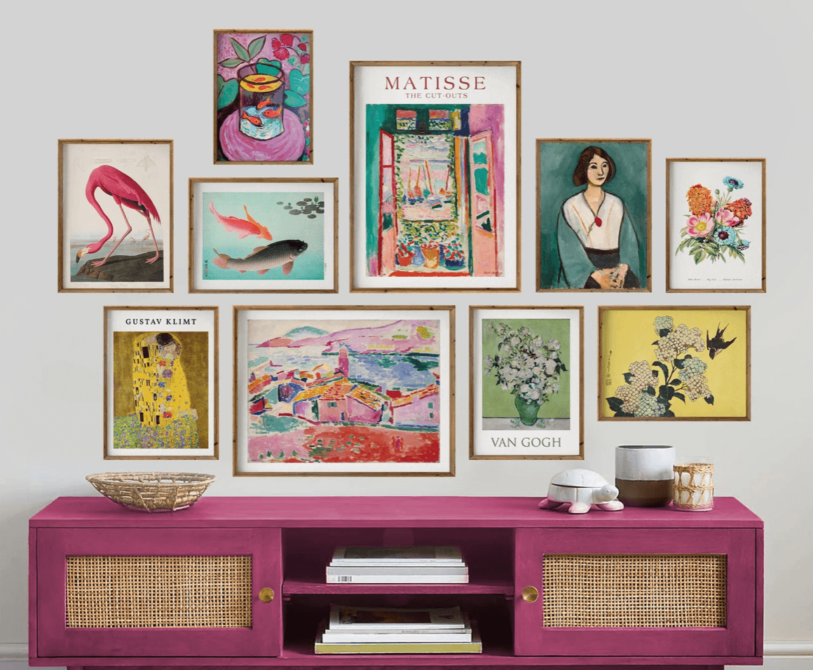 Eclectic Gallery Wall Print Set of 10 0