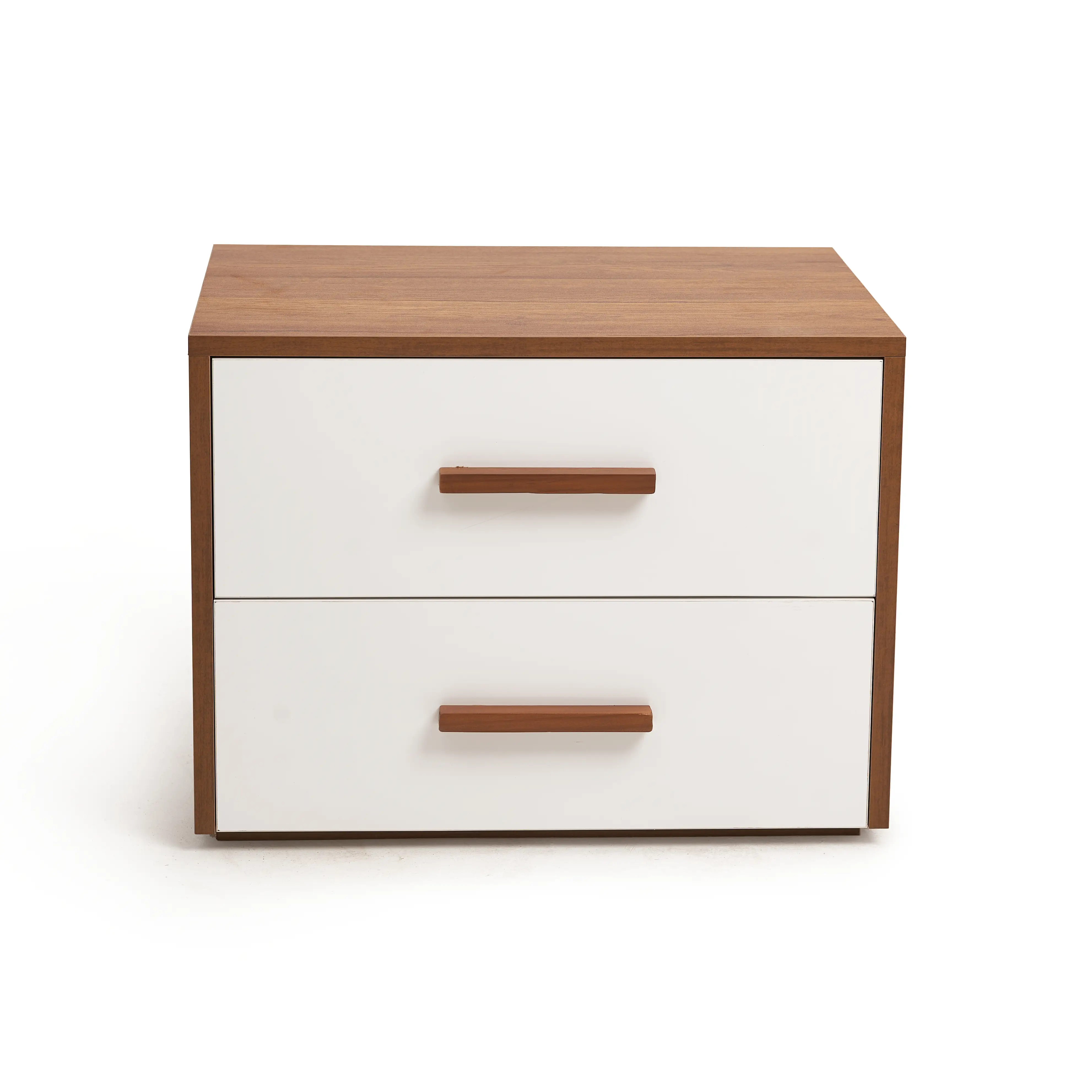 Nubia Double Drawer Nightstand 1