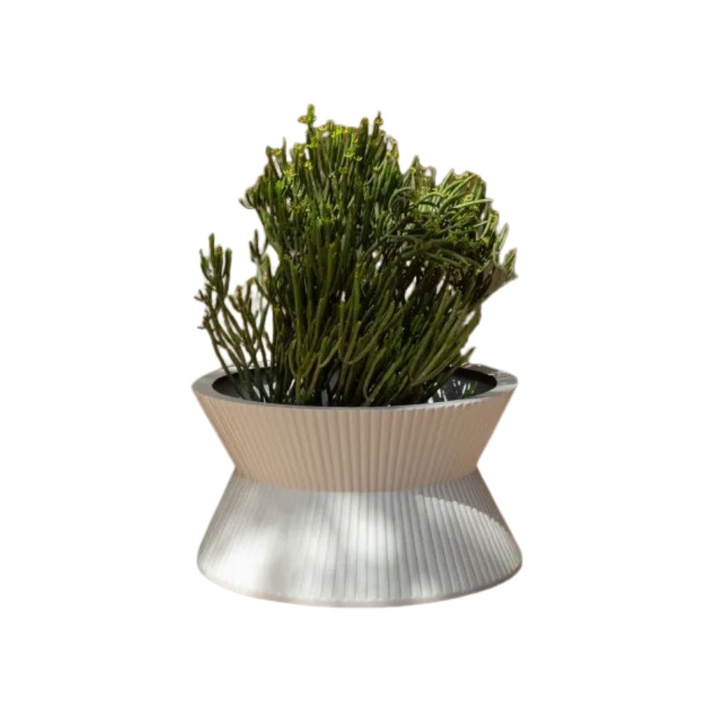 Cupcake Fiber Plant Pot 0