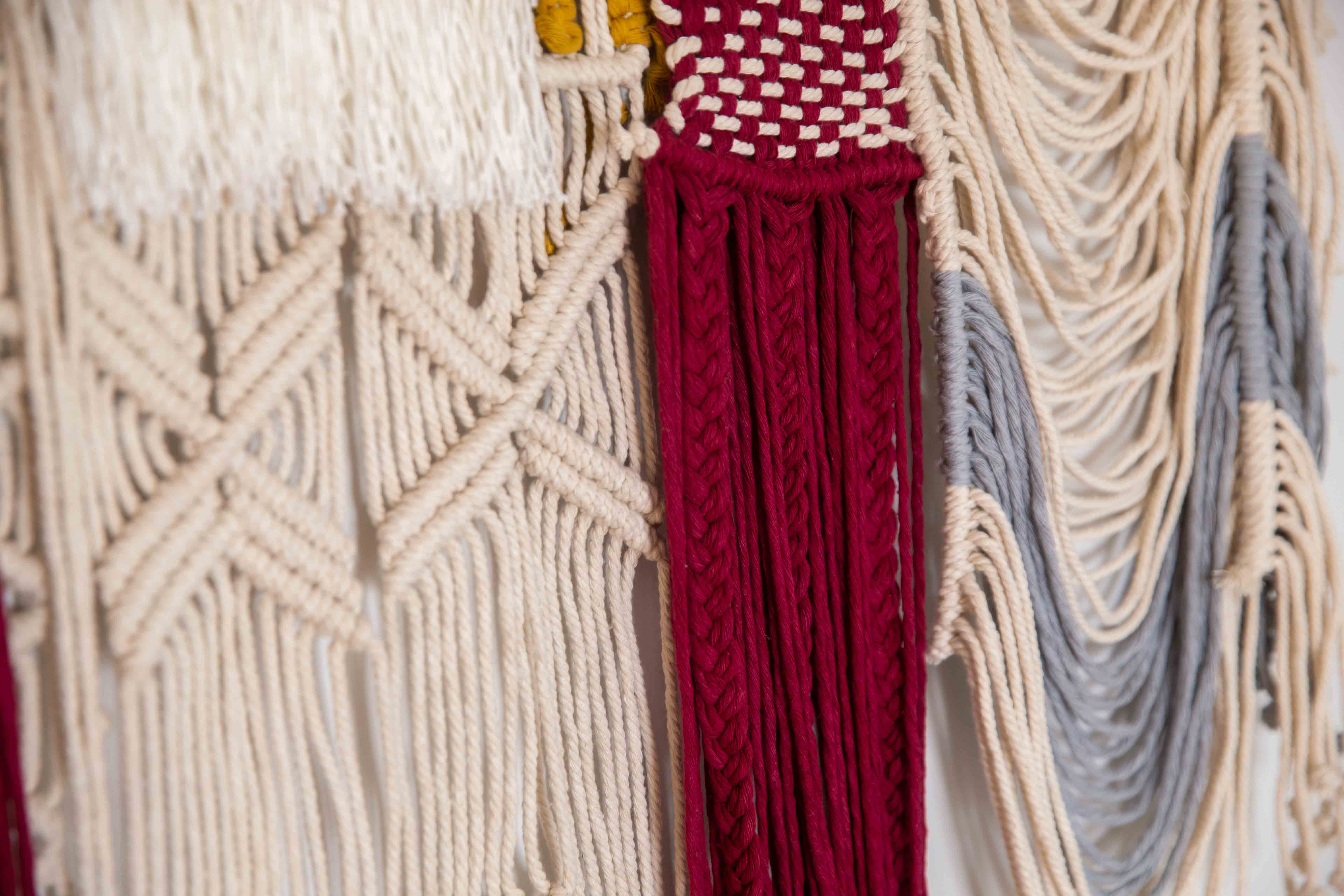 Woven Colorful Wall Hanging 3