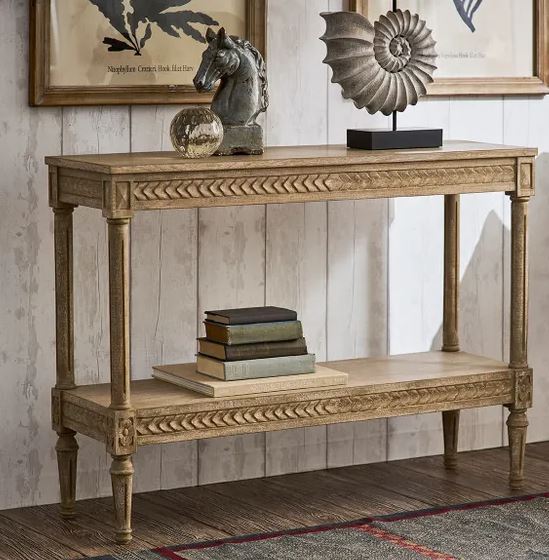 Castellau Natural Console Table 1