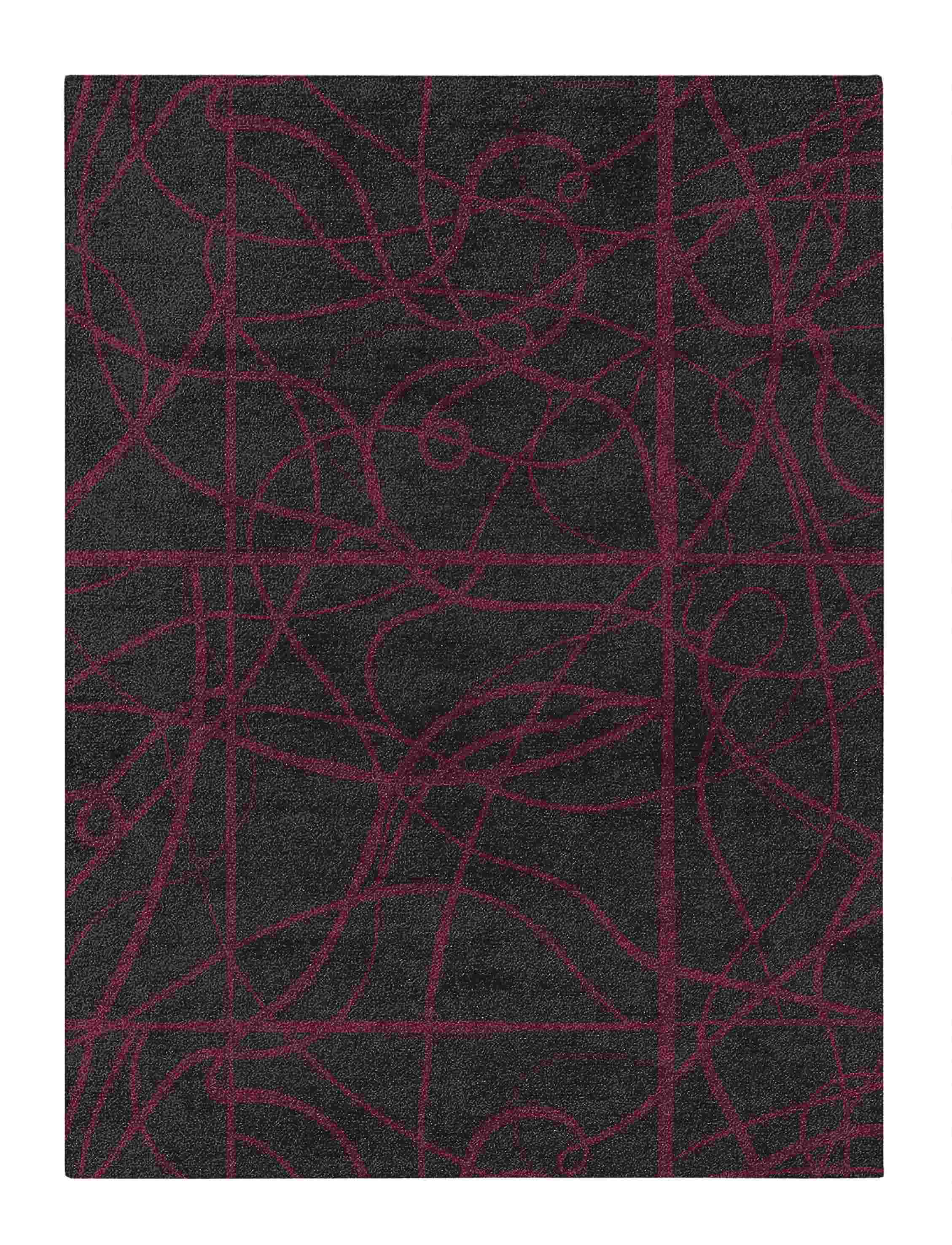 Groove Rug - A Hand-Painted Appearance in Wool & Viscose 2