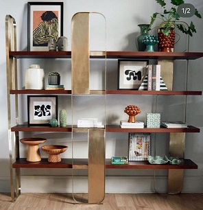 Art deco shelving unit 0