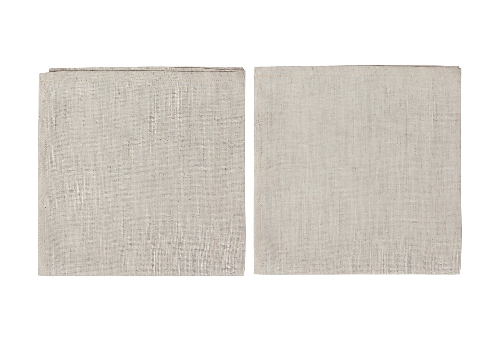 Beige Linen Napkins (Set of 2) 1