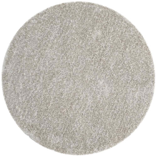 Round Acrylic Hand Tufted Rug 0
