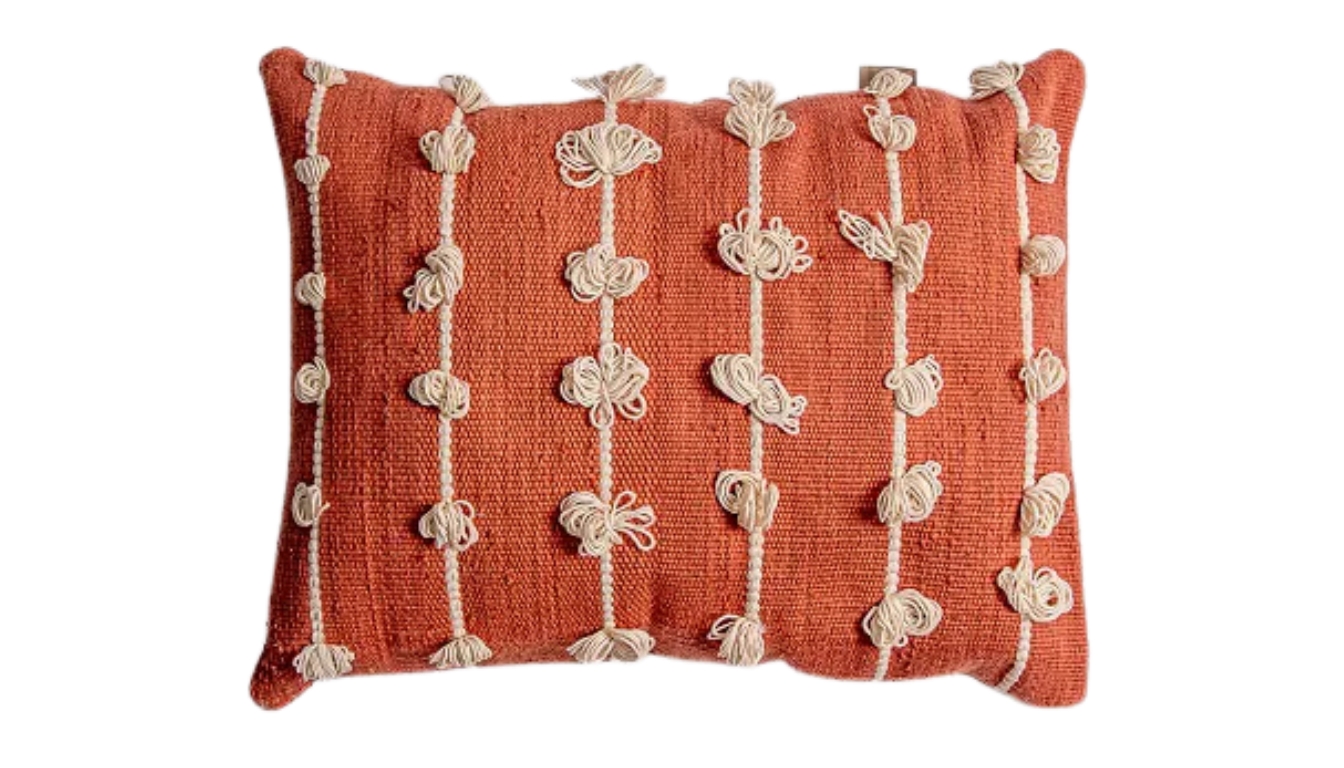 Kayanza Dark Rose Cushion image