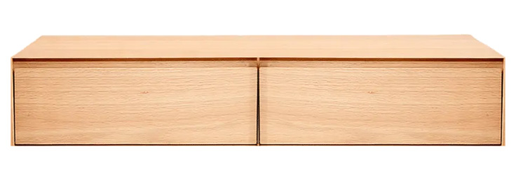 Fern Floating Dresser With Two Drawers 0