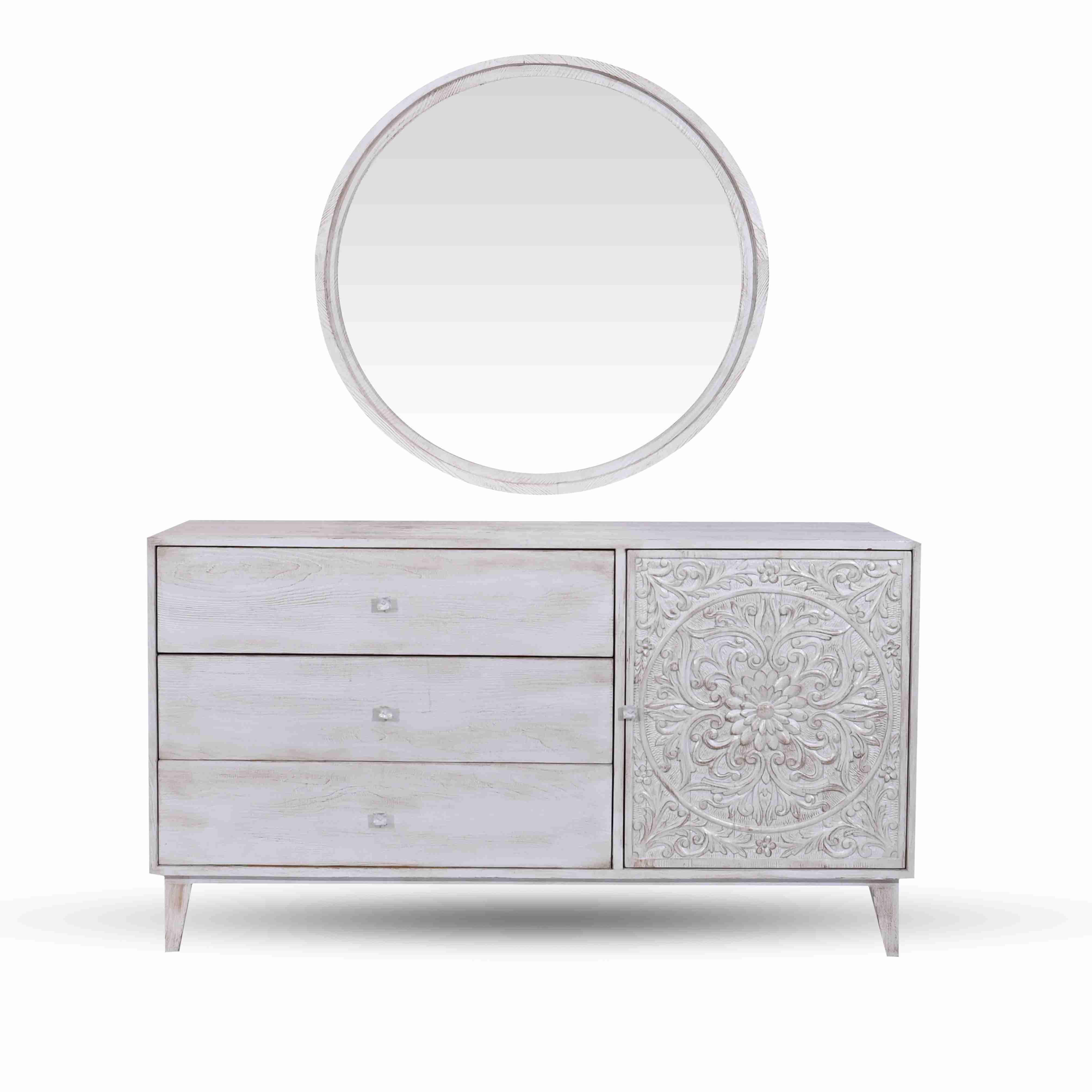 Massive Dresser Unit + Mirror 0