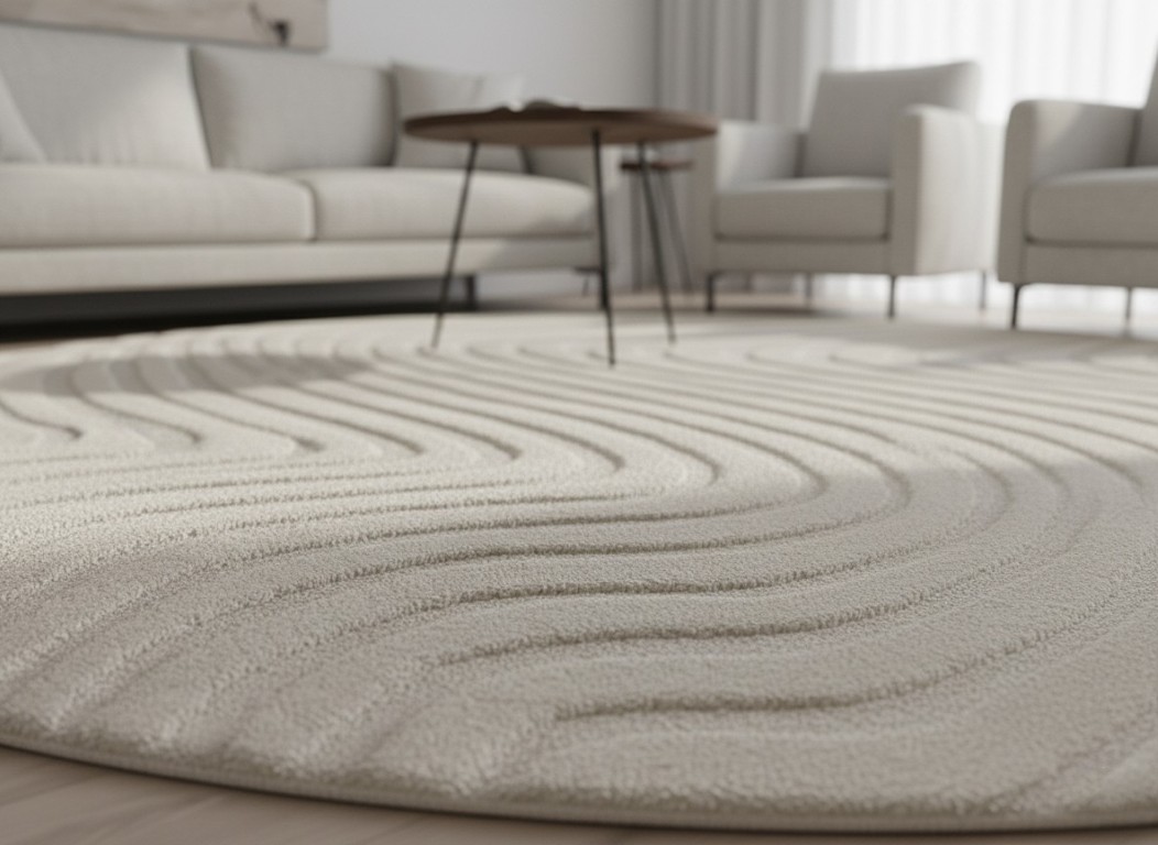 Soft Contours Hand-Tufted Wool Blend Rug 2