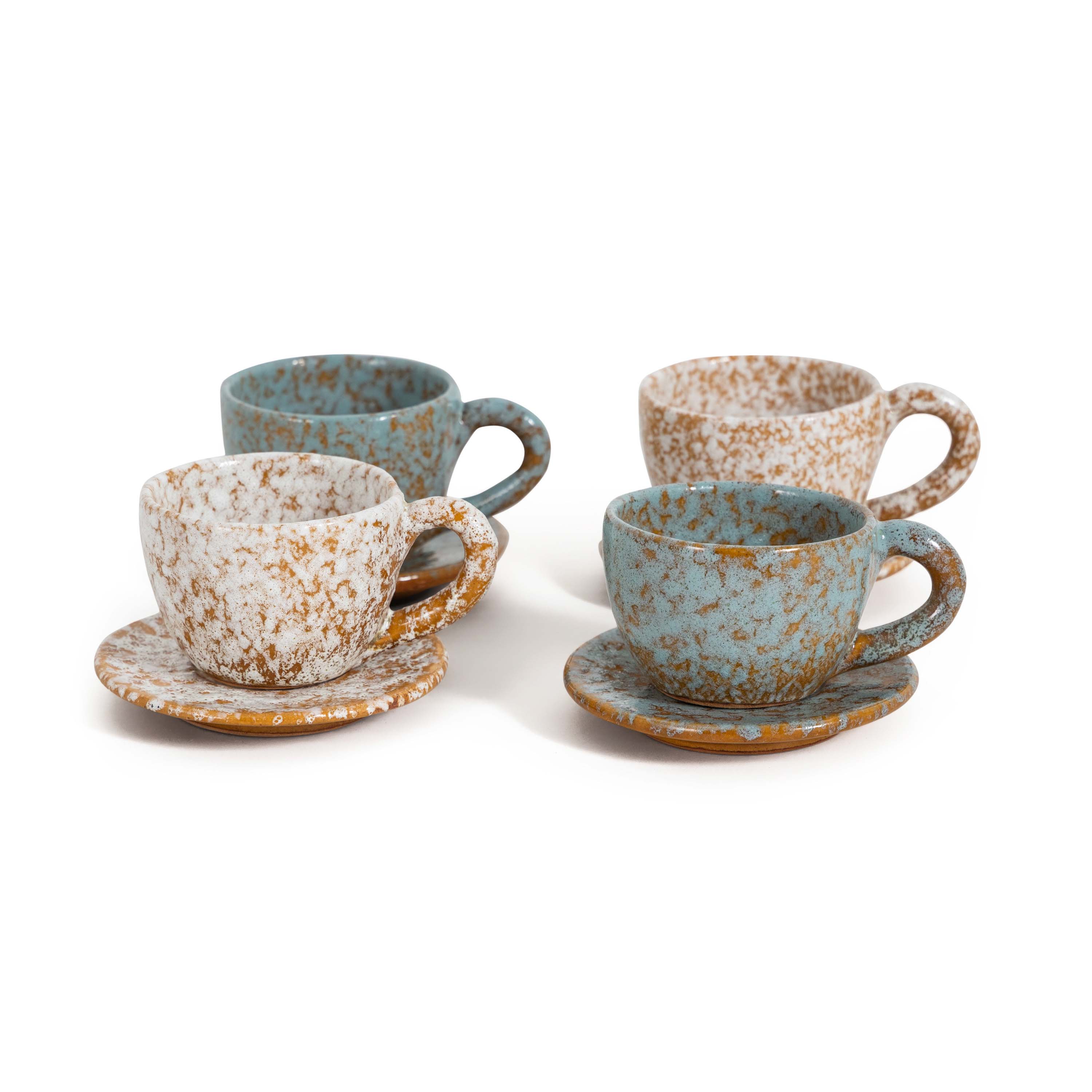 Marble Espresso Cups - Set of 8 image