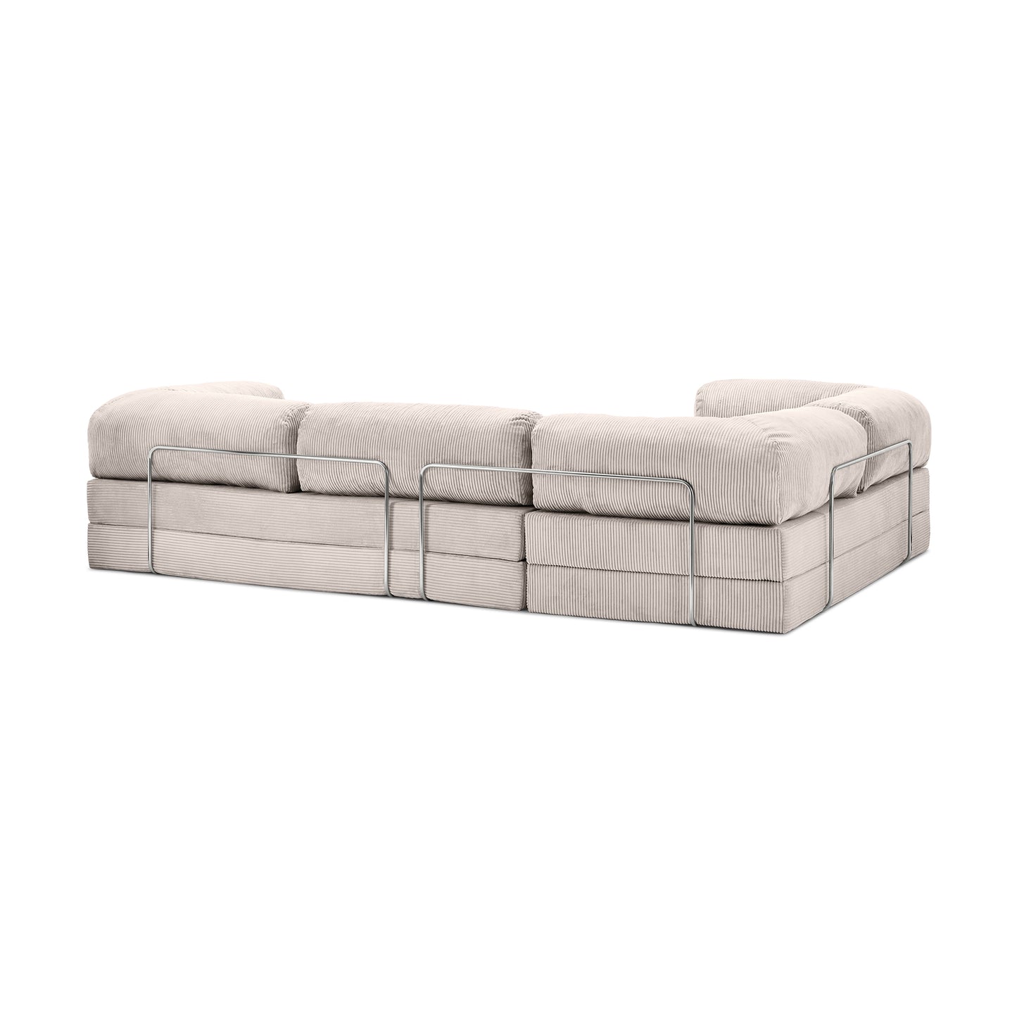 Teddy Sofa Closed End L-Shape - Off white 1