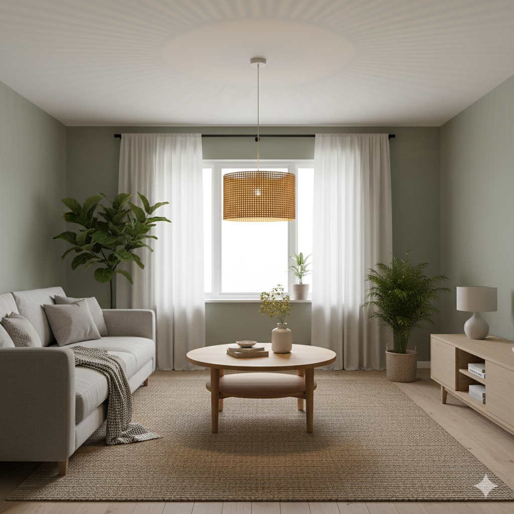 Cathy Pendant - Beige 1