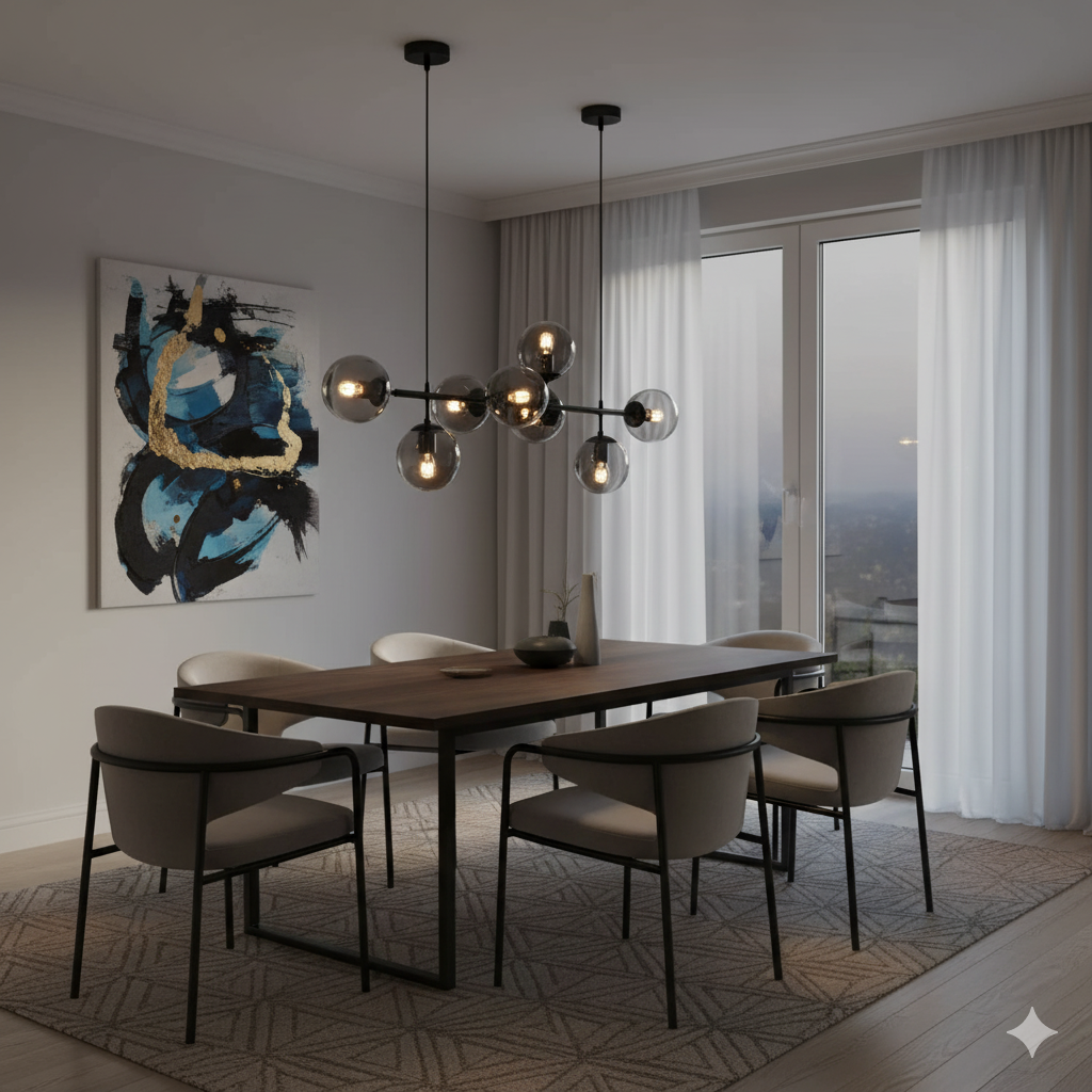 Black Ceiling Lamp - YL752 2