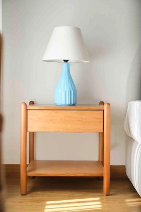 Selma Night table (nightstand with Rounded Legs 3