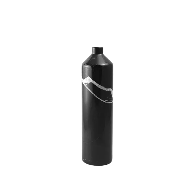 Short Neck Marble Vase Tall image