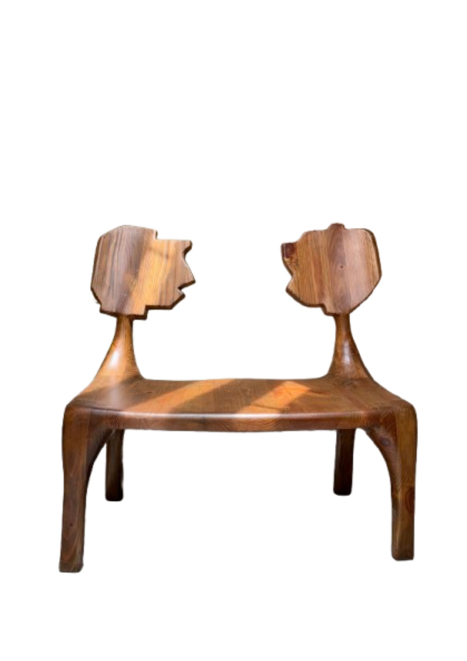 Me2 - Falankat Natural Wood - Sculptural Double Profile 0