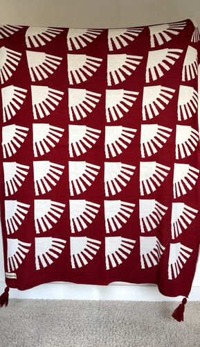 Aurora Blanket-Burgundy 0
