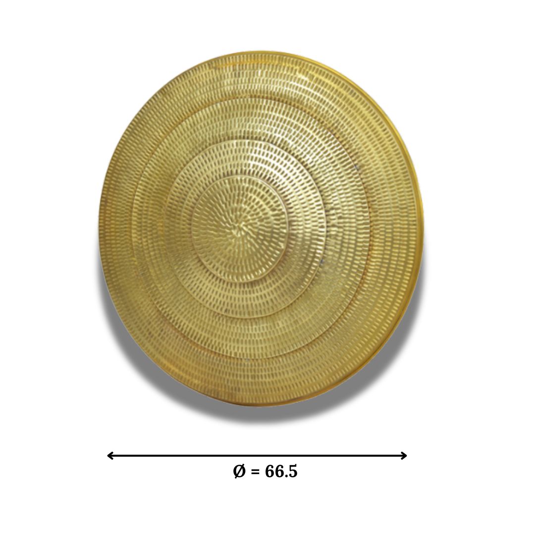 Layered Brass Plate I 2