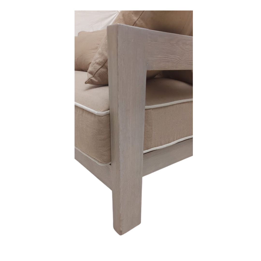 Daybed Sofa I In Pine Wood With Plush Upholstery 4