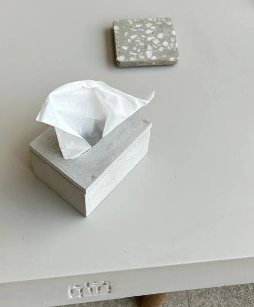 Concrete Tissue Box 1