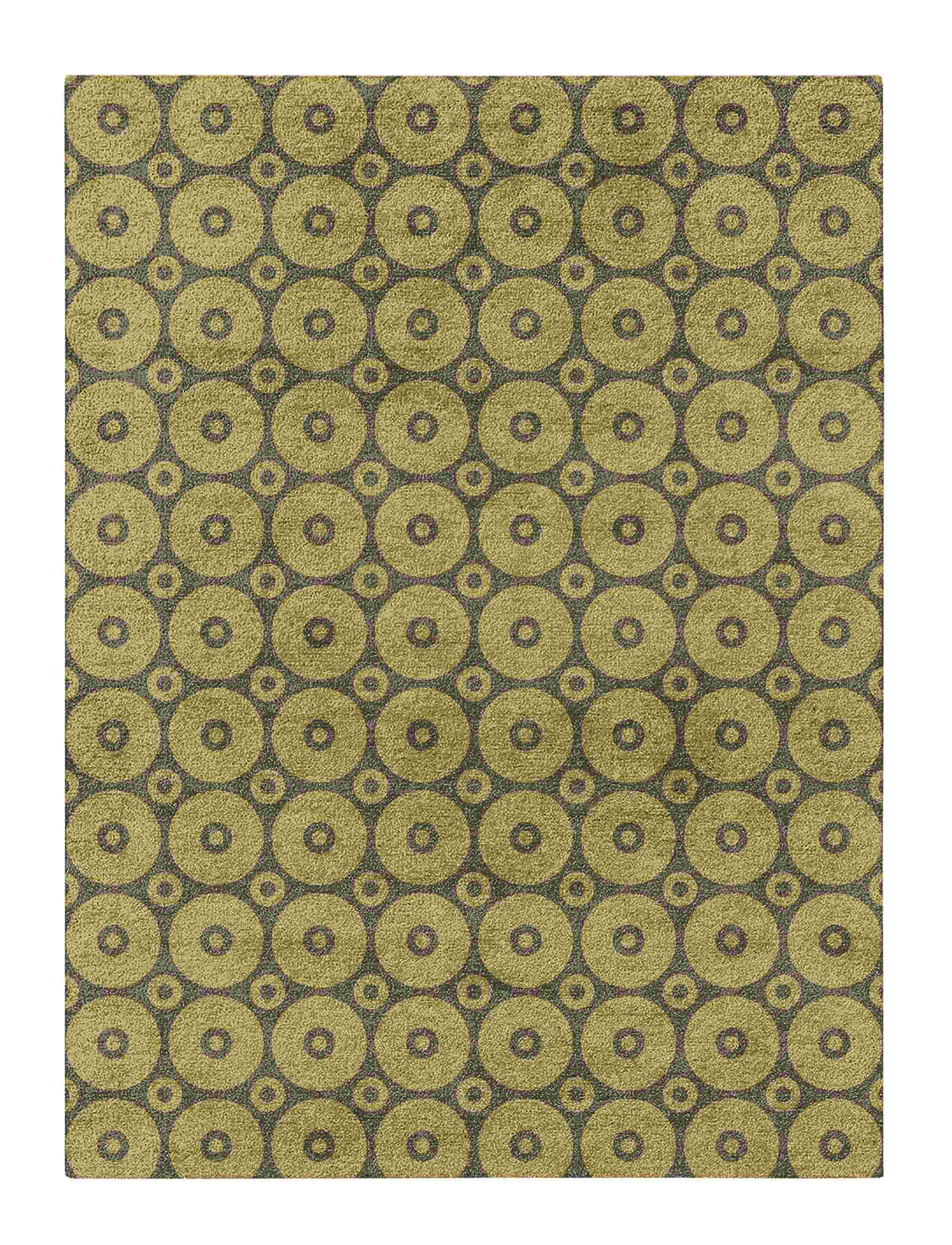 Eccentric Rug - Unique Blend of Geometric Wool and Viscose 3