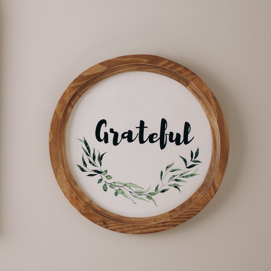 Grateful Boho Wood Circle 0