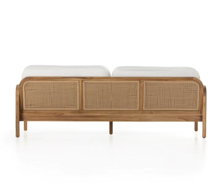 Blaze Sofa With Natural Cane and Swedish Wood 2