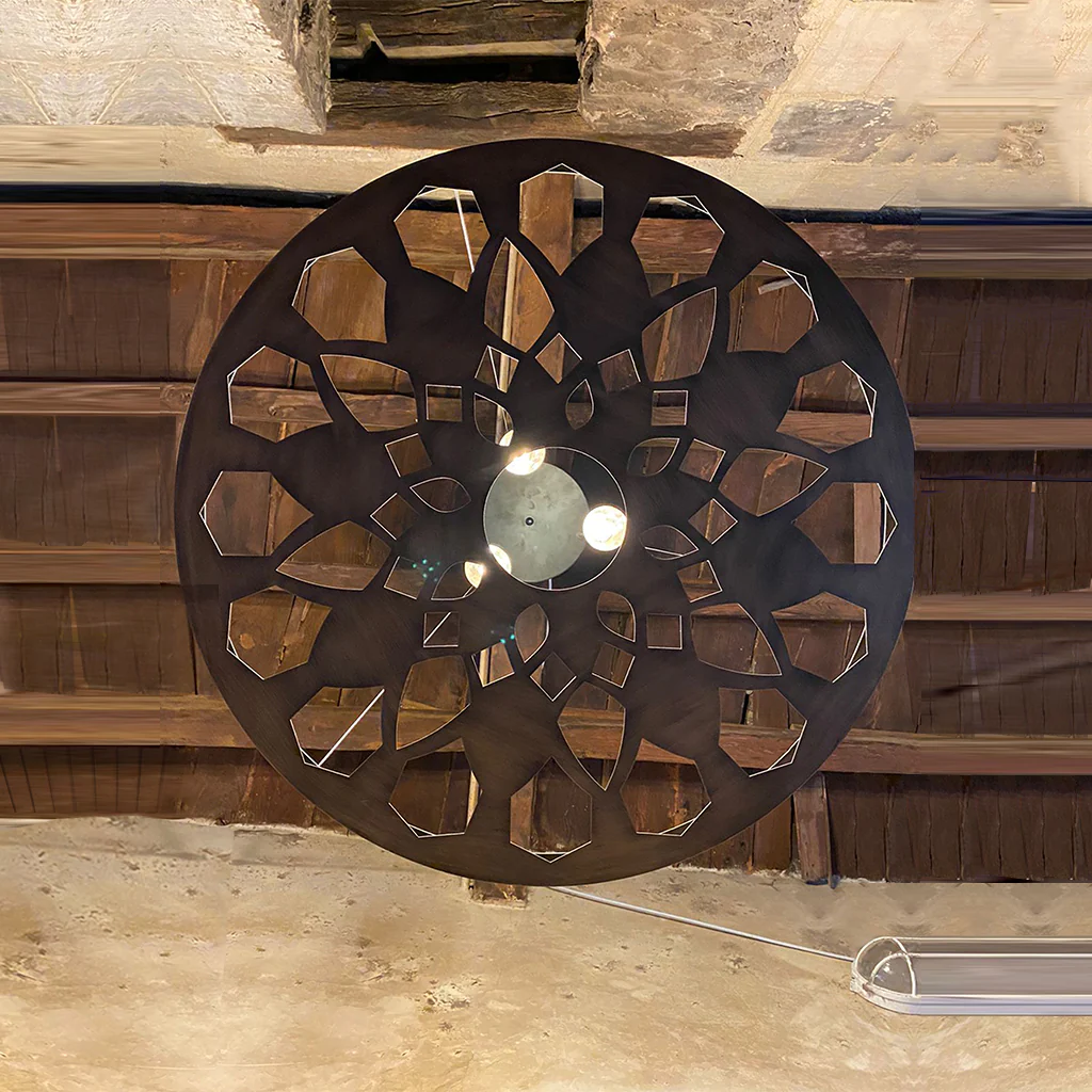 Qijmas Light - Large - 3 bulbs - Antique gold 2