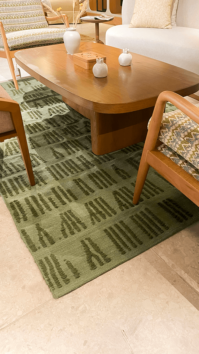 Bark Kilim Handmade Rug 2