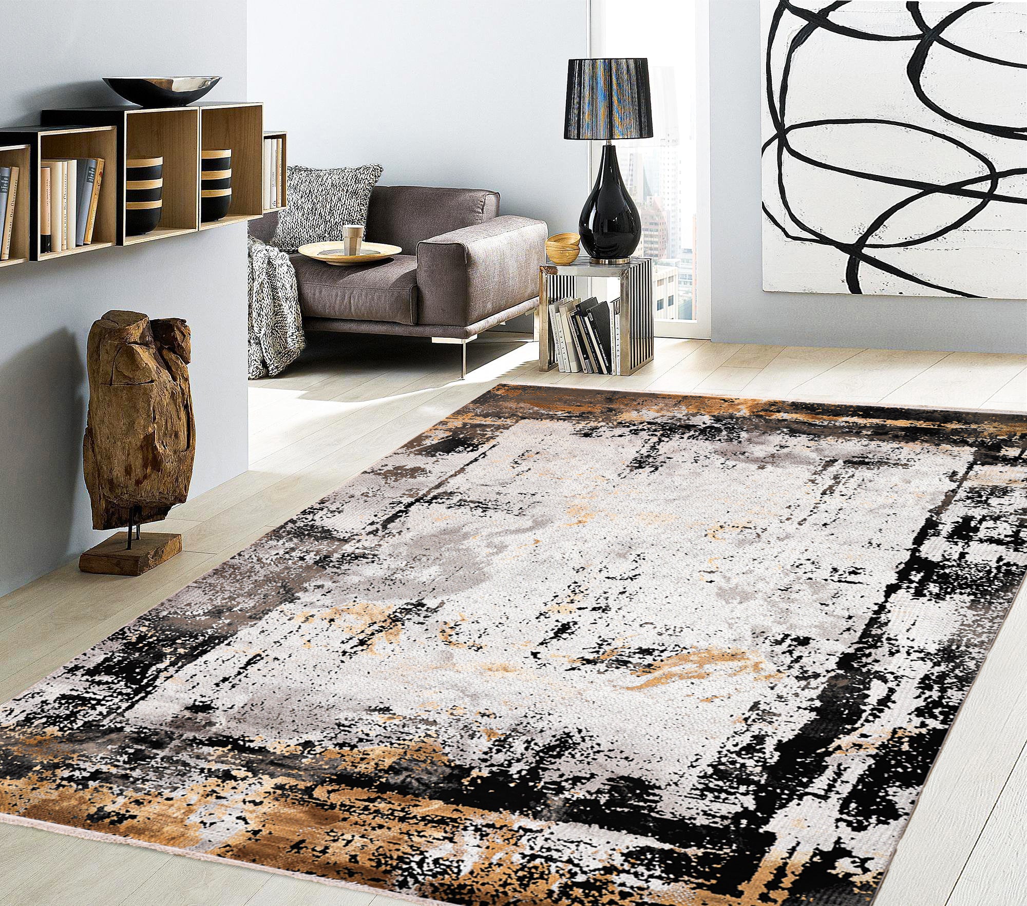 Nettie Turkish Bamboo Silk Rug 3
