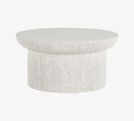 Coffee Table Spazio2 - Fiber Glass - Round Design 0