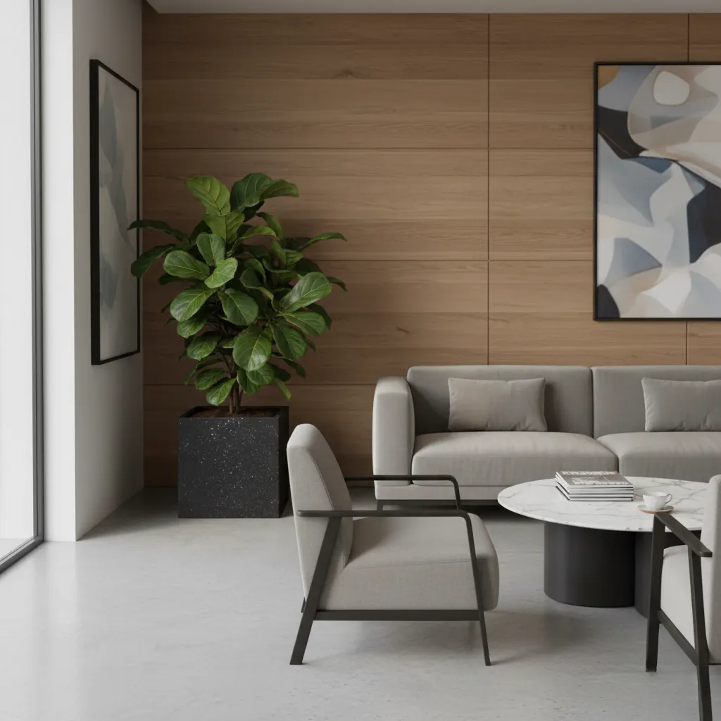 أصيص نباتات مكعب أسود تيرازو 1