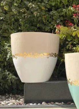 Gold Fiber Glass Beige 2