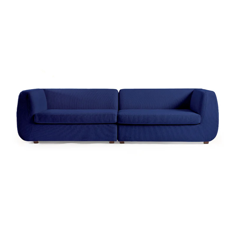 Oxie Three Seater Sofa (Bella Navy) 0