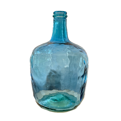 Classic Carafe Vase - Recycled Glass 0