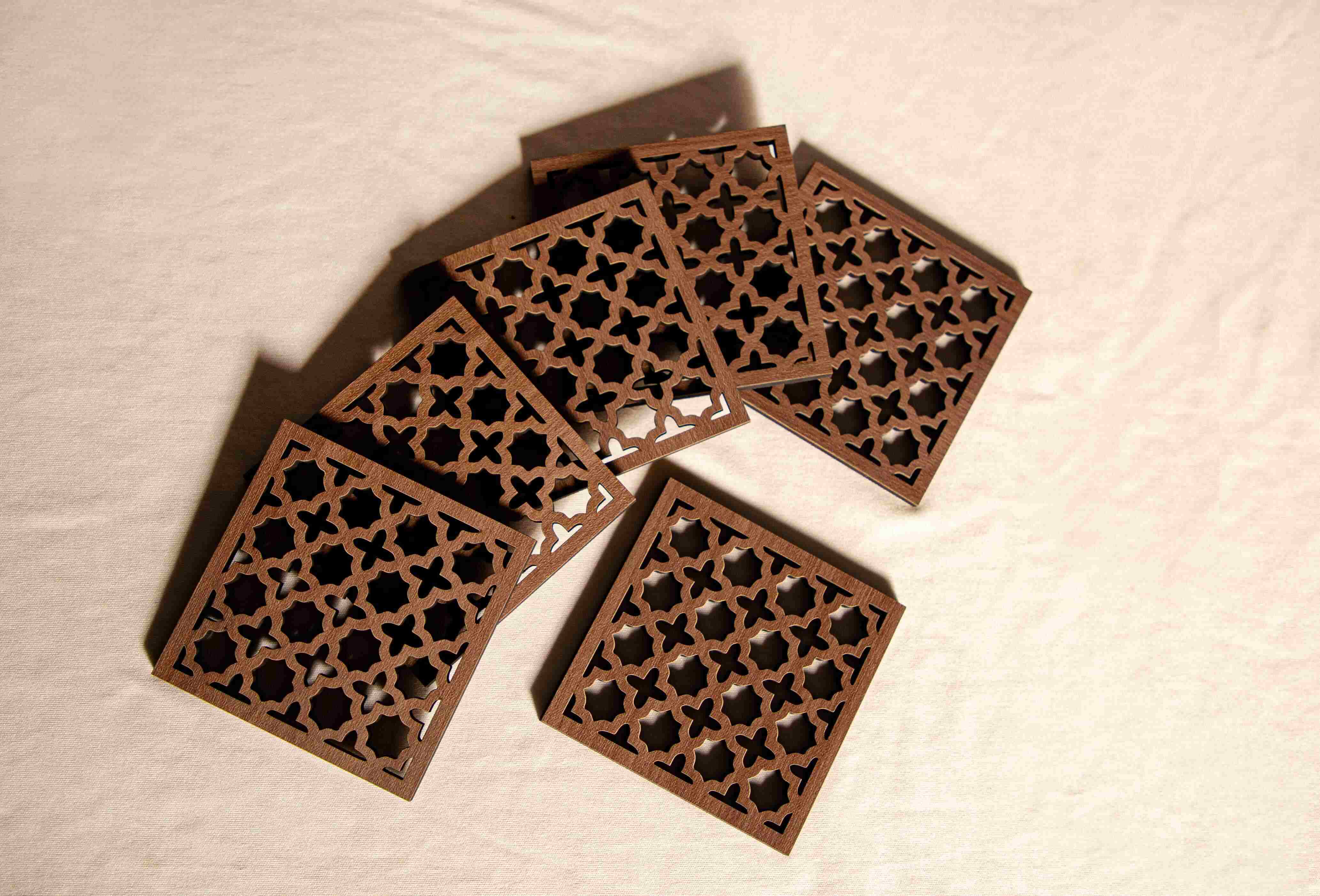 Arabesque Coasters - Set of 6 2