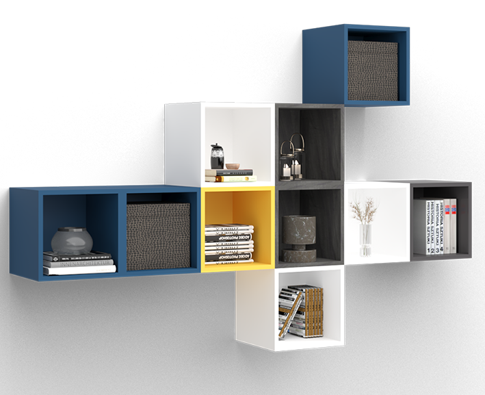 Cube wall unit 1