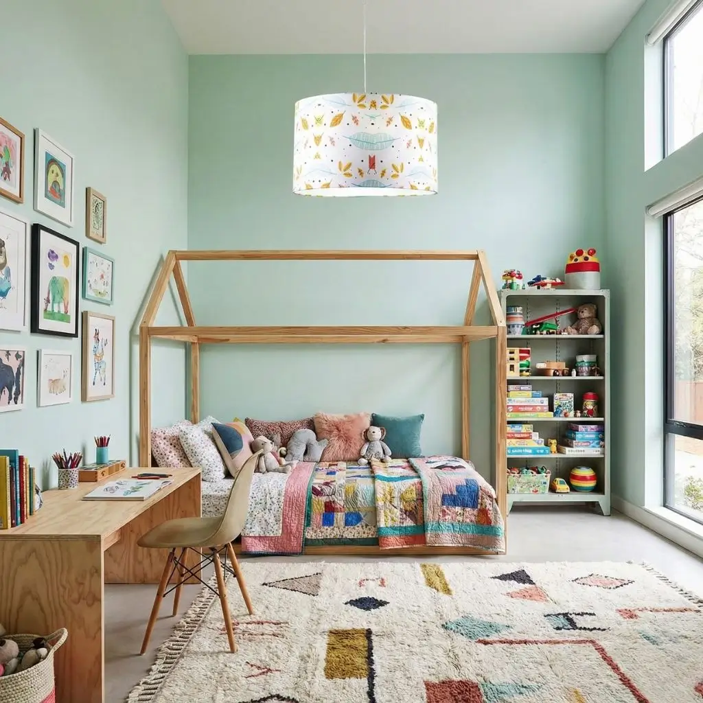 Ceiling Lighting mnta024 - Colorful Leaves - For Kids 1