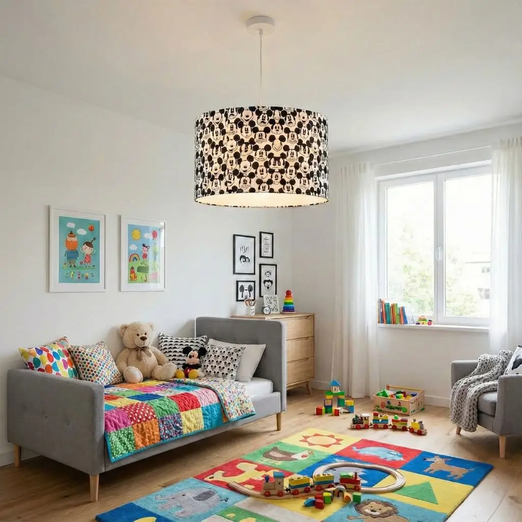 Ceiling Lighting mnta48 - Mickey Mouse Faces - For Kids 1