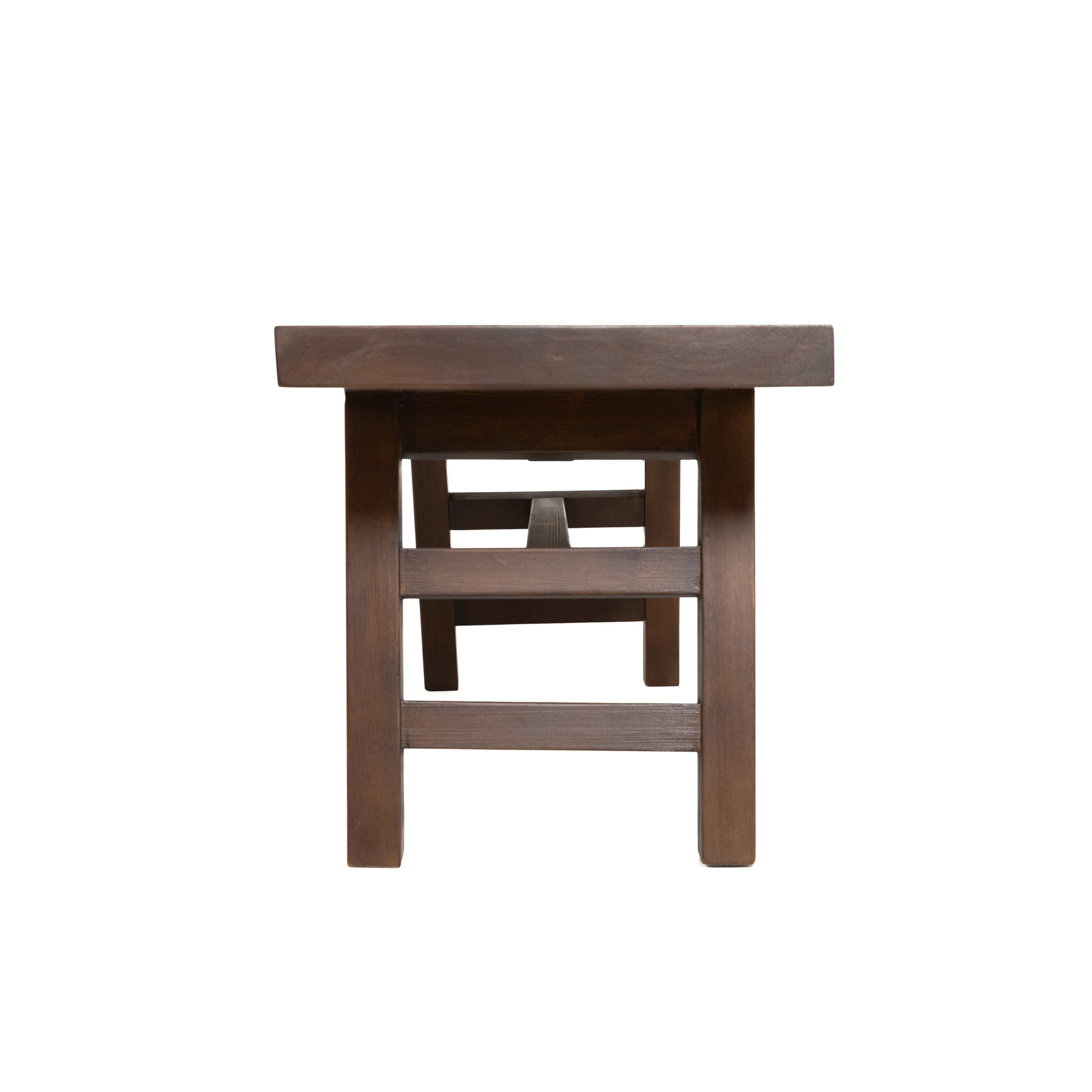 Chloe Pine Wood Bench – Durable Natural Finish 2