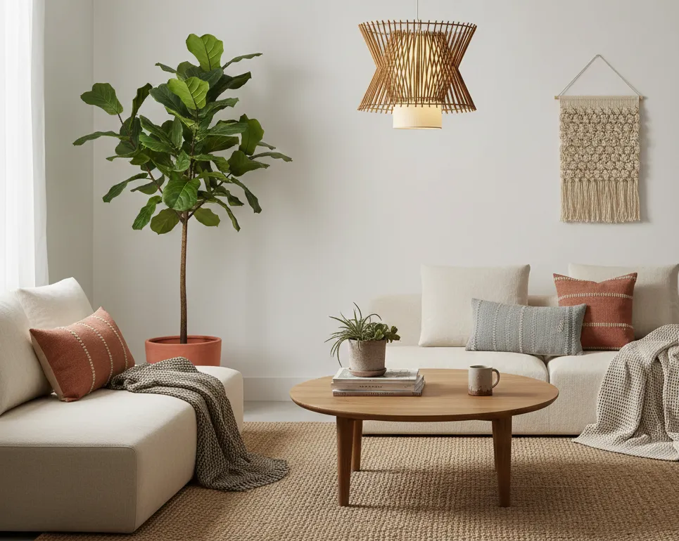 Rocca Bamboo Ceiling Lighting 2