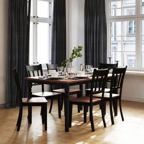 AE-D50 Dining table with 6 chairs 0