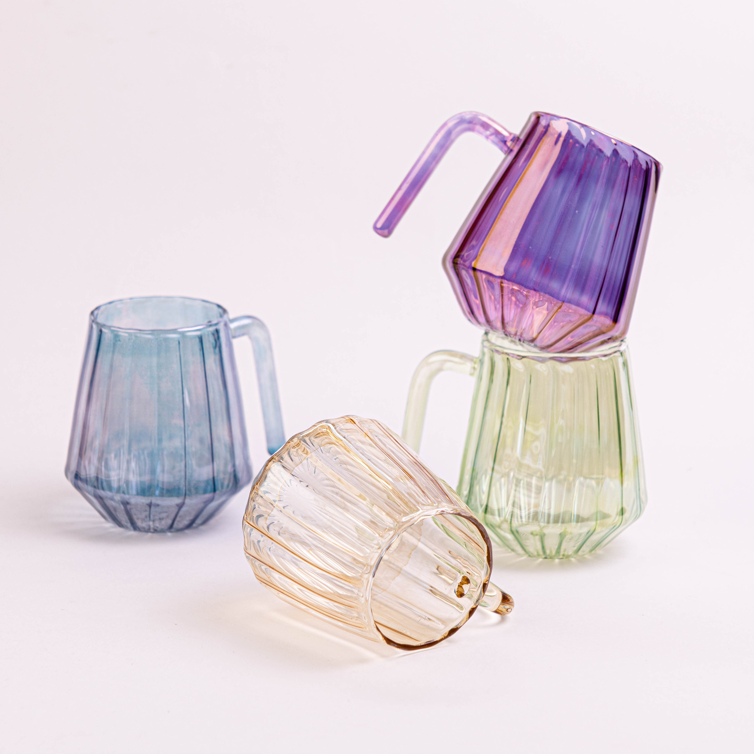 Marhab Handmade Glass Tea Cup 4