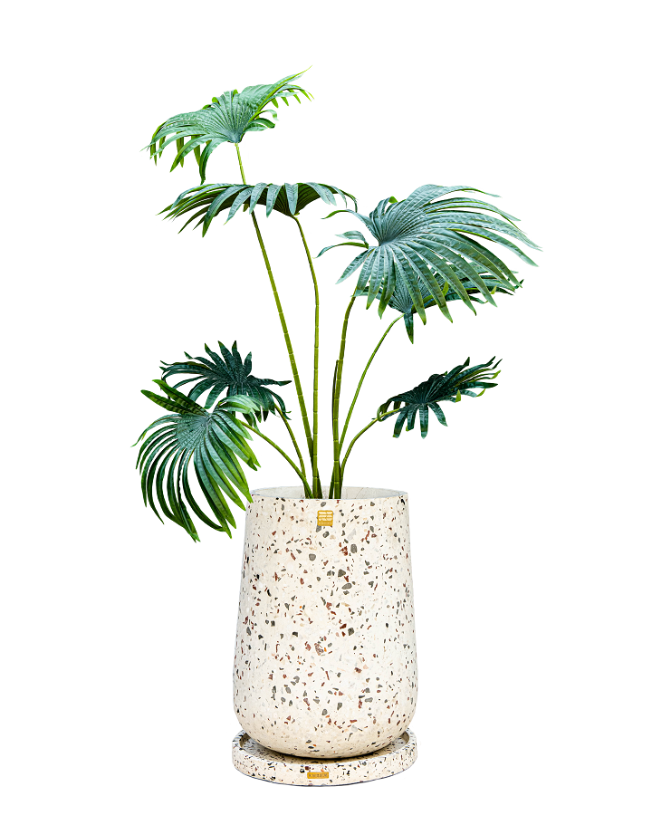 Sia Large Terrazzo Pot 0