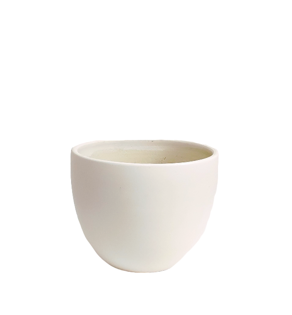 Beige Decorative Pot With plate 0
