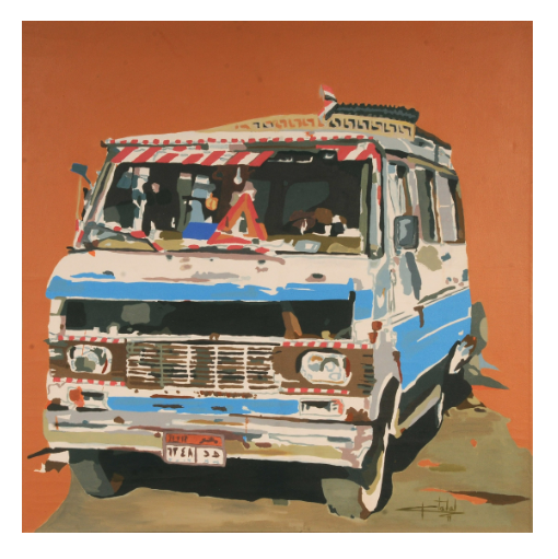 Ahmed Talal, El Tramco, 1/28 Painting 0