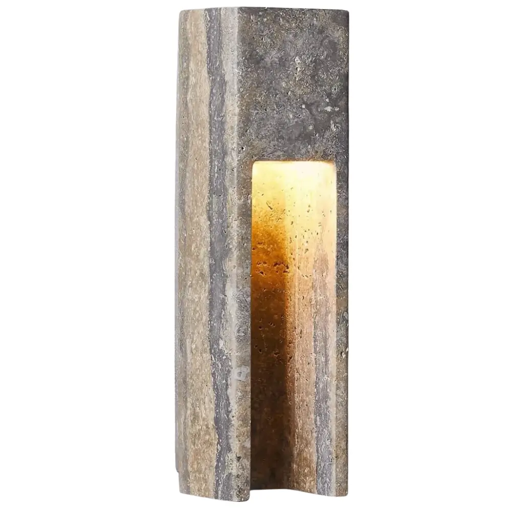 Graziano Travertine Wall Sconce 0