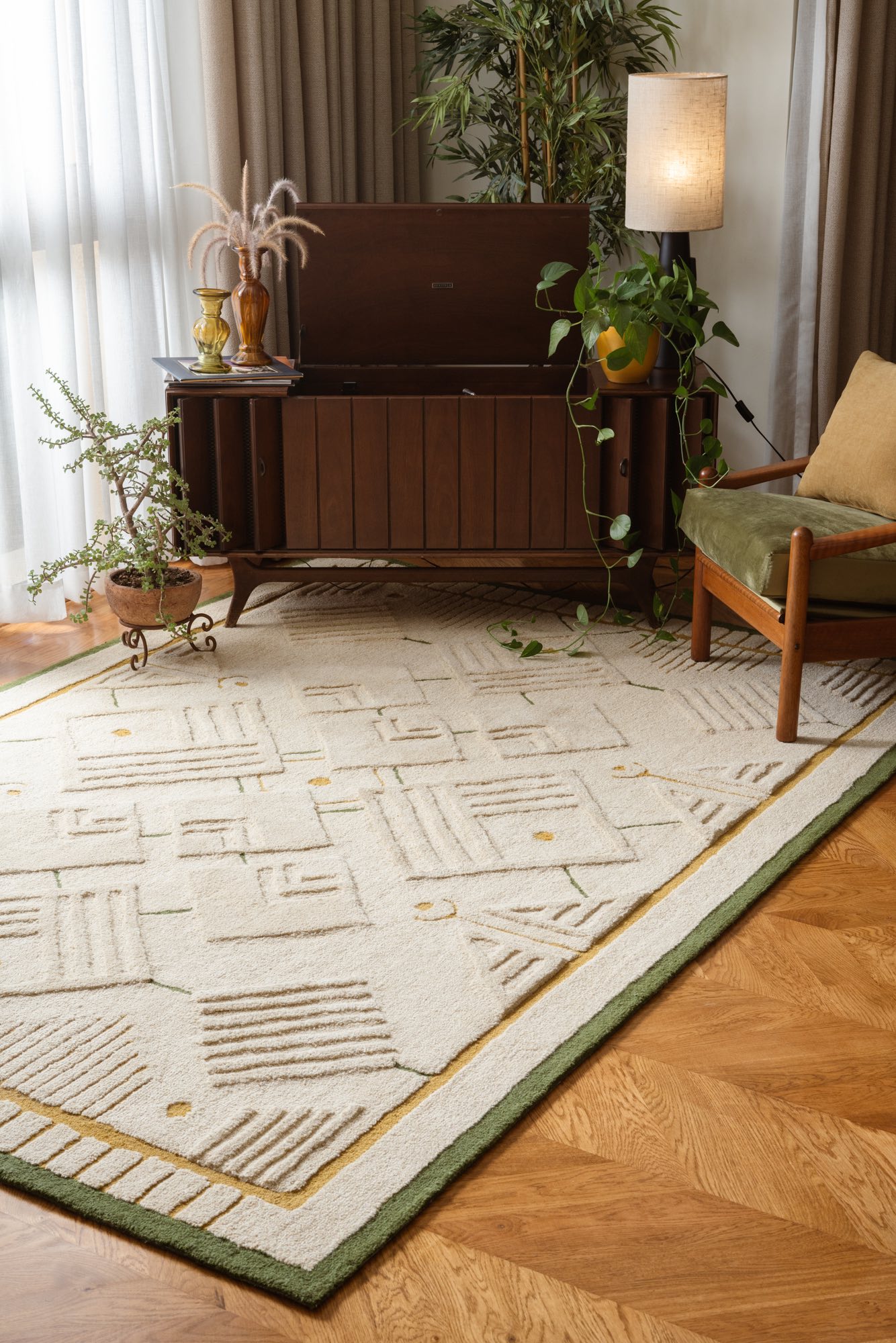 Samboksa Beige Rug 1