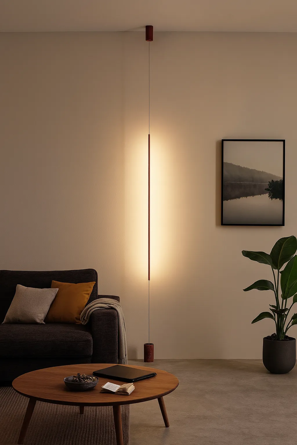 Ray Wall Light - Burgundy 1