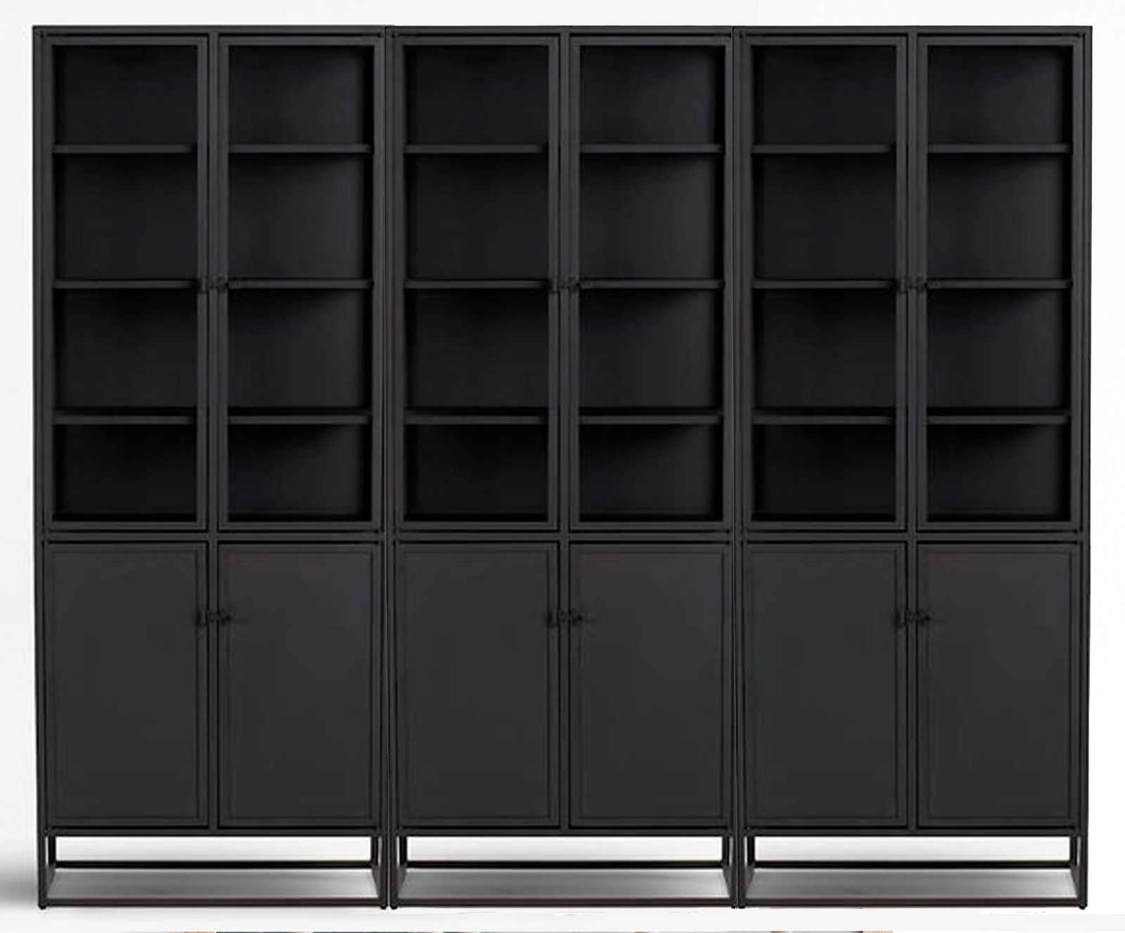 Big Office Cabinet with Glass Doors 0